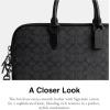 imageCoach Gotham Slim BriefcaseCharcoal Signature