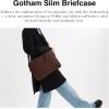 imageCoach Gotham Slim BriefcaseMaple