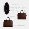 imageCoach Gotham Slim BriefcaseMaple