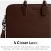 imageCoach Gotham Slim BriefcaseMaple