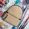 imageCoach Jordyn Backpack Light Khaki Brown MultiLight Khaki Brown Multi