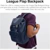 imageCoach League Flap Backpack Deep BlueDeep Blue