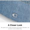 imageCoach Mens Charter Belt Bag 7Indigo Denim