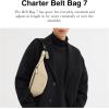 imageCoach Mens Charter Belt Bag 7Ivory