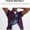 imageCoach Mens Charter Belt Bag 7Midnight Navy Multi