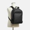 imageCoach Mens Gotham Backpack in Pebble Leather Maple One SizeCharcoal