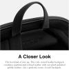 imageCoach Mens Gotham Backpack in Pebble Leather Maple One SizeCharcoal