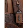 imageCoach Mens Gotham Backpack in Pebble Leather Maple One SizeDark Saddle