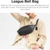 imageCoach Mens League Belt BagCharcoal Signature
