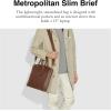imageCoach Mens Metropolitan Slim BriefSaddle