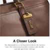 imageCoach Mens Metropolitan Slim BriefSaddle