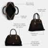 imageCoach Unisex Katy SatchelBrown Black