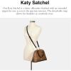 imageCoach Unisex Katy SatchelKhaki Black