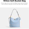 imageCoach Willow Soft Bucket Bag B4Bluebell