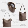 imageCoach Willow Soft Bucket BagB4Dark Stone