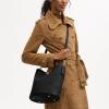 imageCoach Willow Soft Bucket BagBlack