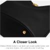 imageCoach Willow Soft Bucket BagBlack