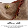 imageCoach Willow Soft Bucket BagTan Caramel