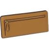 imageCoach Womens Essential Skinny AccessoryTravel Wallet B4Honey Brown One Size