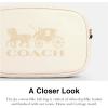 imageCoach Womens Pebbled Leather Jes Convertible Belt Bag 2Chalk