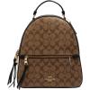 imageCoach Jordyn Backpack Light Khaki Brown MultiKhaki Multi
