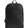 imageCoach Mens Gotham Backpack in Pebble Leather Maple One SizeCharcoal