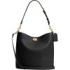 imageCoach Willow Soft Bucket BagBlack