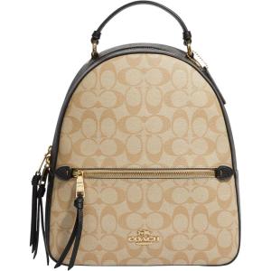 imageCoach Jordyn Backpack Light Khaki Brown MultiLight Khaki Brown Multi