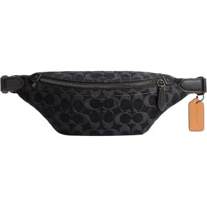 imageCoach Mens Charter Belt Bag 7Black Denim