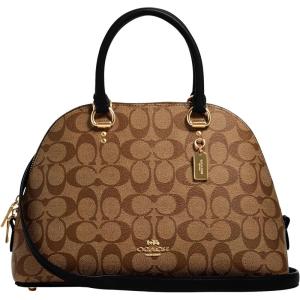 imageCoach Unisex Katy SatchelKhaki Black