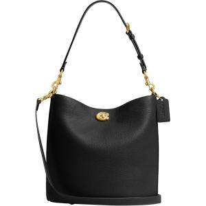 imageCoach Willow Soft Bucket BagBlack