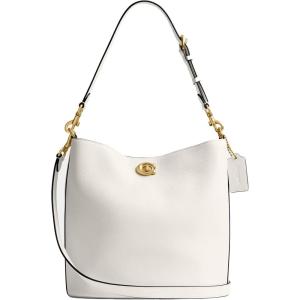 imageCoach Willow Soft Bucket BagChalk