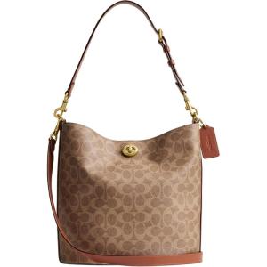 imageCoach Willow Soft Bucket BagTan Caramel