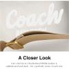 imageCoach Bubble Leather Cargo ToteB4Chalk