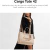 imageCoach Cargo Tote 42Dark Natural