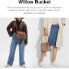 imageCoach Coated Canvas Signature Willow Bucket 24Tan Rust