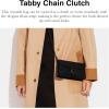 imageCoach Tabby Chain ClutchBlack