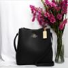 imageCoach Town Bucket BagBlack Oxblood