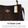 imageCoach Town Bucket BagBrown Black