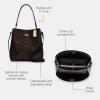 imageCoach Town Bucket BagBrown Black