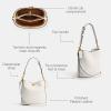 imageCoach Willow Soft Bucket Bag 19Chalk