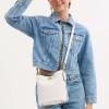 imageCoach Willow Soft Bucket Bag 19Chalk
