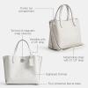 imageCoach Willow Tote 24 in Signature Canvas LHWhite Chalk