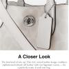 imageCoach Willow Tote 24 in Signature Canvas LHWhite Chalk