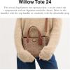 imageCoach Willow Tote 24Tan Caramel