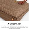 imageCoach Willow Tote Tan Caramel