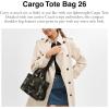 imageCoach Womens Cargo Tote 26B4Green Multi