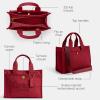imageCoach Womens Cargo Tote 26B4Ruby