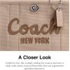 imageCoach Womens Cargo Tote 26Dark Natural