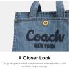 imageCoach Womens Cargo Tote 26Indigo